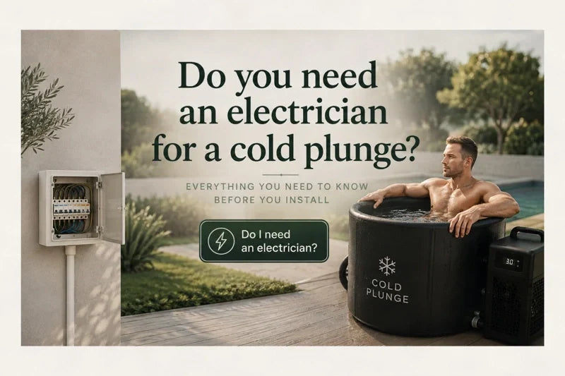 Do you need an electrician for a cold plunge?