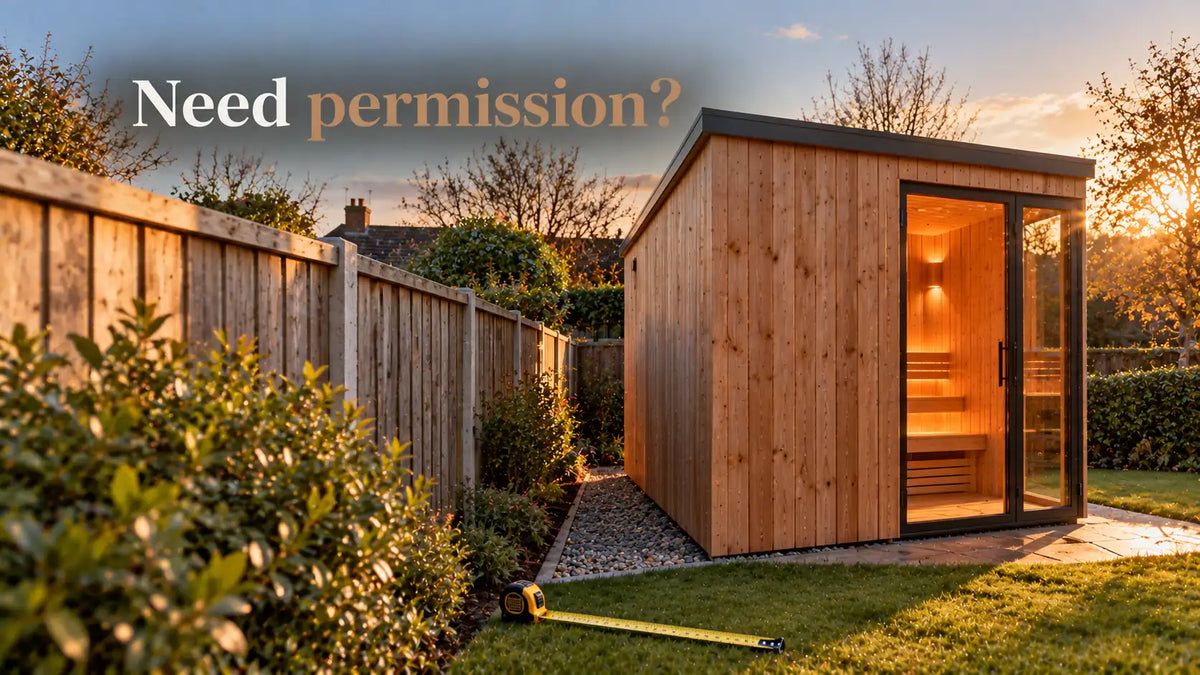 Do you need planning permission for a garden sauna?