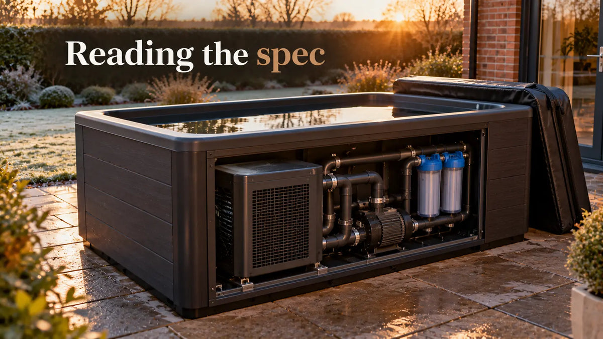 How to Read a Cold Plunge Specification