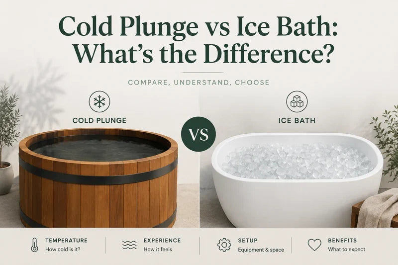 Cold Plunge vs Ice Bath: What's the Difference?