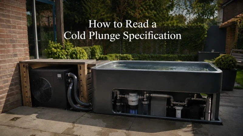 How to Read a Cold Plunge Specification