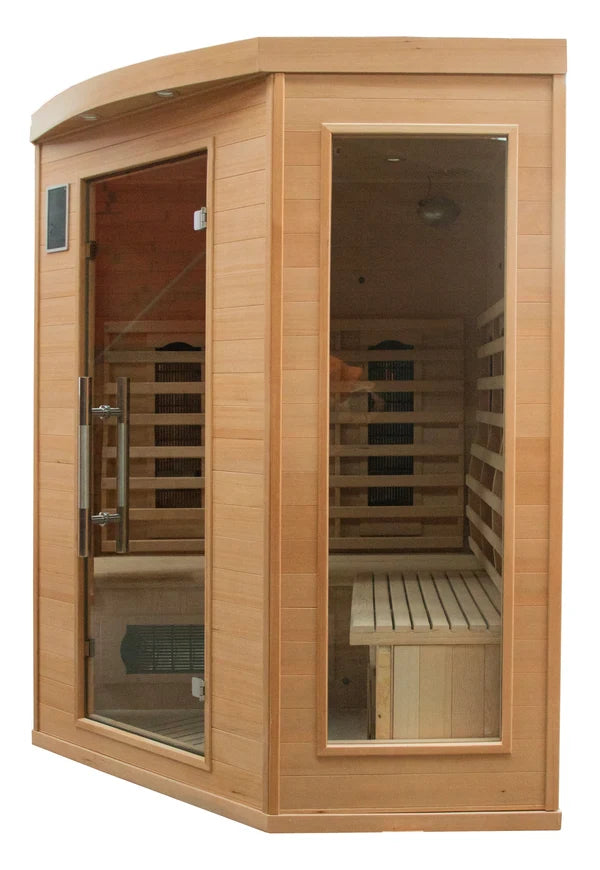 France Sauna Apollon 3C: Corner Infrared Sauna