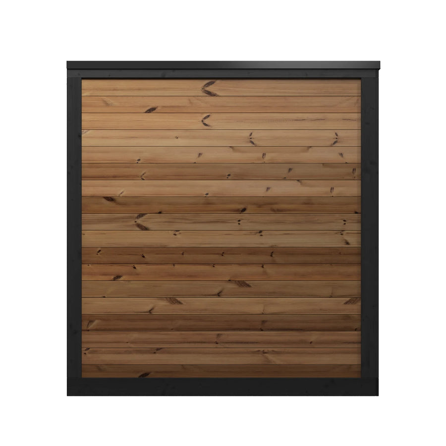 Hiki S solid side wall in 40mm thermo treated timber, 2,019mm long