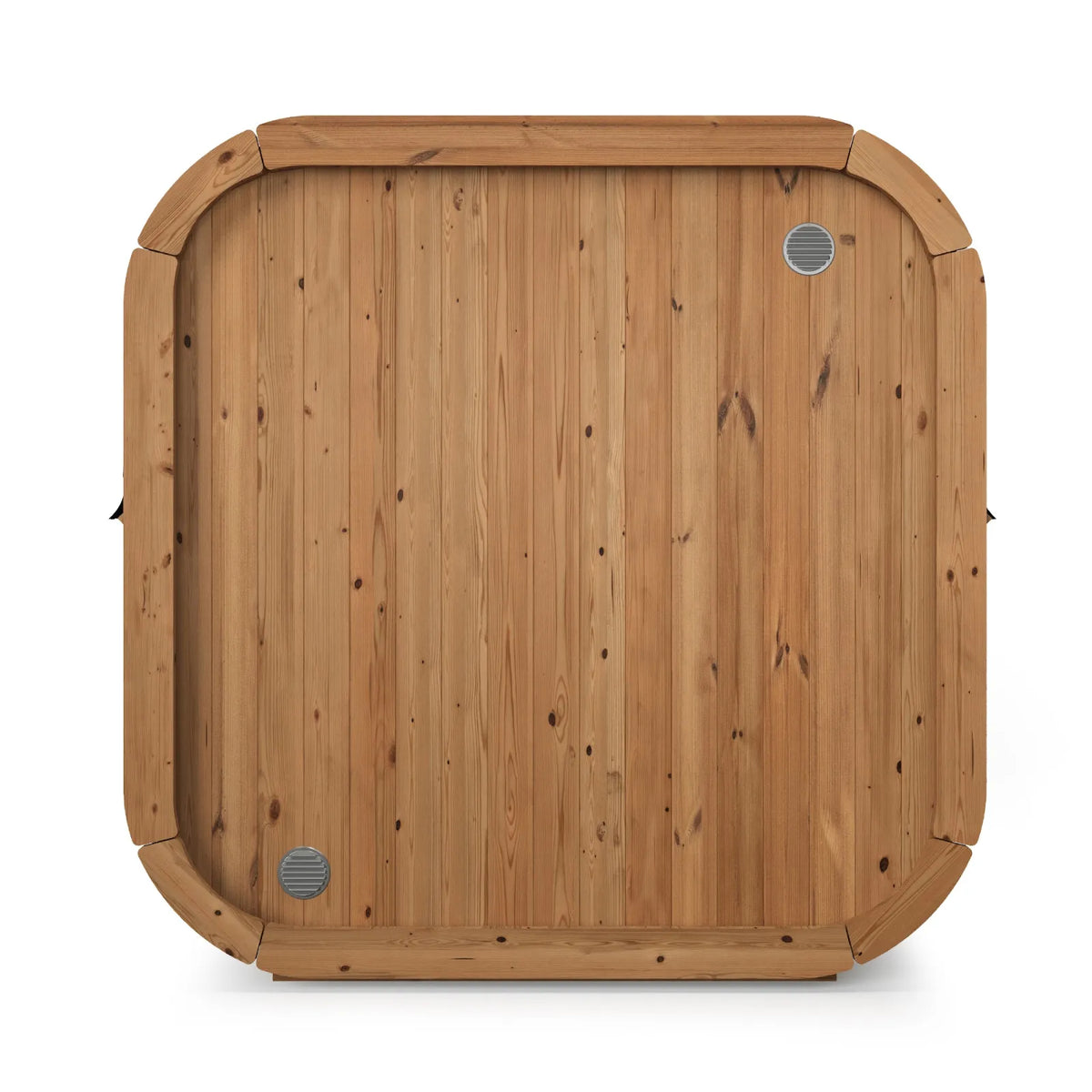 ICON 125 rear wall in 28mm tongue and groove thermo treated spruce