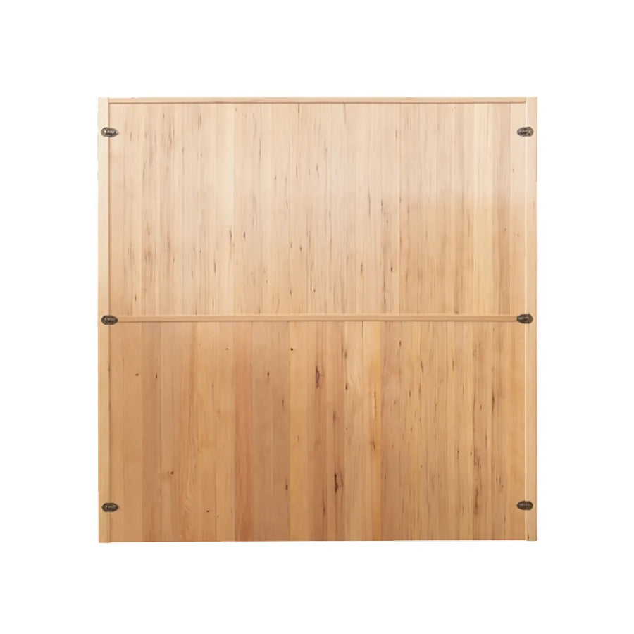 France Sauna Zen 4 indoor sauna, rear panel view